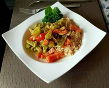 Paprikagemüse mit Kartoffeln