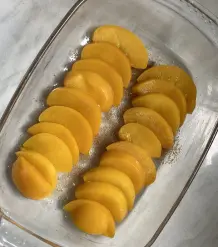 Peach Cobbler – Pfirsiche the American way!