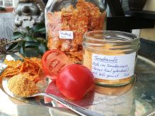 Tomatensalz aus Resten von Tomatensoße herstellen