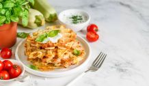 Pizzawaffeln mit Tomate-Mozzarella (vegetarisch)