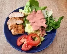 Himbeer-Salatsoße