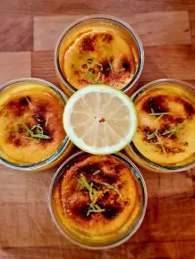 Käsekuchen im Glas backen und einmachen