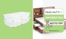 Unterbettbox Test & Vergleich: 6 günstige Empfehlungen