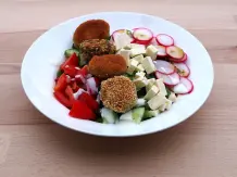 Falafel aus Kichererbsenmehl selber machen