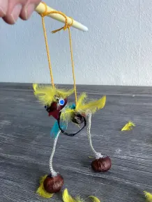 Bastle deine eigene Kastanienmarionette