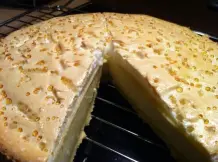 Goldtröpfchen Torte - Käsekuchen - Tränchenkuchen