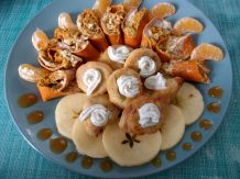 Vollgemüse-Tortillas süß-sauer mit Chicken Wings