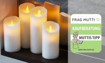 Die besten LED-Kerzen im Test & Vergleich: 6 günstige Modelle