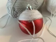 Weihnachtskugel-DIY - Upcycling zu Weihnachten