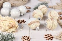 Weihnachtskugel-DIY - Upcycling zu Weihnachten