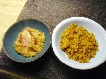 Kartoffelsterz mit Sauerkraut und Speck