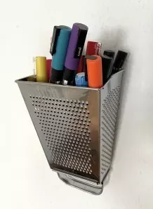 Stiftehalter aus alter Reibe - DIY Upcycling