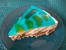 No-Bake Cheesecake mit Quark (Blue Paradise)