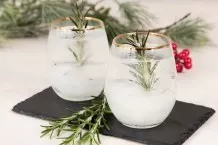 Snow Globe Mocktail