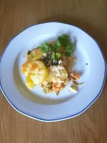 Wirsinggratin mit Kartoffeln