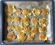 Smashed Potatoes - Quetschkartoffeln aus dem Ofen