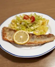 Zanderfilet gebraten