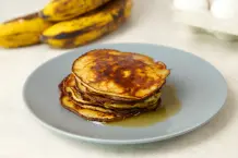 Einfache Pfannkuchen aus 2 Zutaten