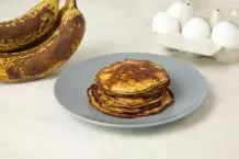Einfache Pfannkuchen aus 2 Zutaten