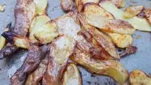 Chips aus Kartoffelschalen