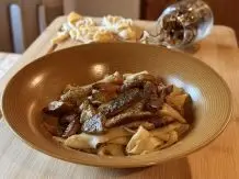 Tagliatelle mit Steinpilzen – Tagliatelle ai funghi porcini