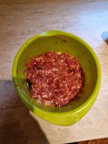 Gefüllte Paprika mit Hackfleisch