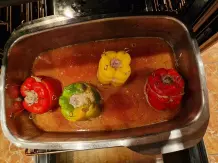 Gefüllte Paprika mit Hackfleisch