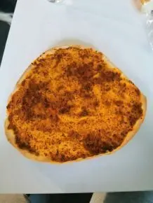 Lahmacun - selbstgemachte türkische Pizza