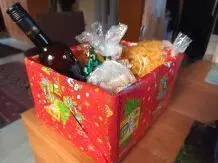 Geschenkkorb zu Weihnachten selbstgemacht