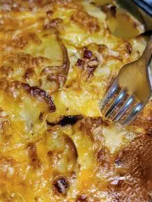 Kartoffelgratin - der cremige Klassiker mit leckerem Speck