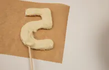 Cake Topper aus Schokolade selber machen