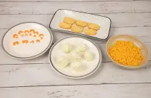 Frischkäse-Küken-Bällchen selber machen – Osterbrunch-Rezept