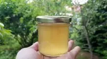 Holunderblütengelee mit Apfelsaft