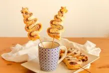 Blätterteig-Tannenbäume am Spieß – süß & herzhaft