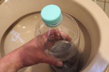 Klo Verstopft? Plastikflasche hilft!