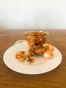 Röstzwiebeln selber machen: aus Pfanne, Ofen oder Airfryer