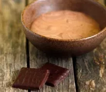 Pfefferminz-Schokoladentäfelchen-Creme