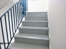 Treppe putzen