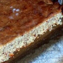 Nusskuchen mit Guss