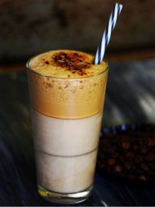 Kalorienarmer Eiskaffee