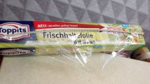 Auf dem Küchenschrank: Frischhaltefolie