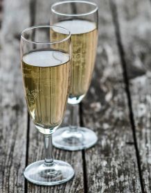 Apfelsaft mit Sekt