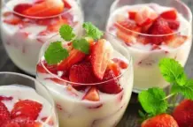 Toller Nachtisch: Quarkspeise