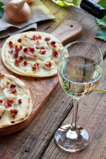 Elsässer Flammkuchen