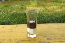 Kaffee-Windlicht