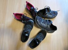 Waschprogramm für Turnschuhe, Sohlen mit Badreiniger reinigen
