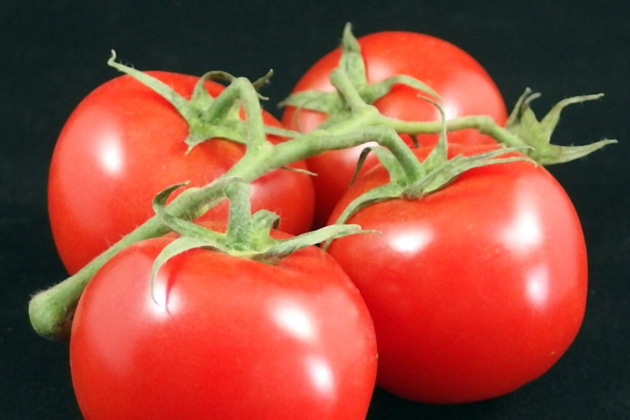 Tomaten lassen sich leichter schälen, wenn man sie zuvor kurz in kochendes Wasser legt.