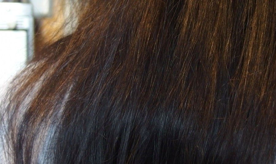 Braune Haare Schwarz Tonen Ich Farbe Zum Ersten Mal Meine Haare