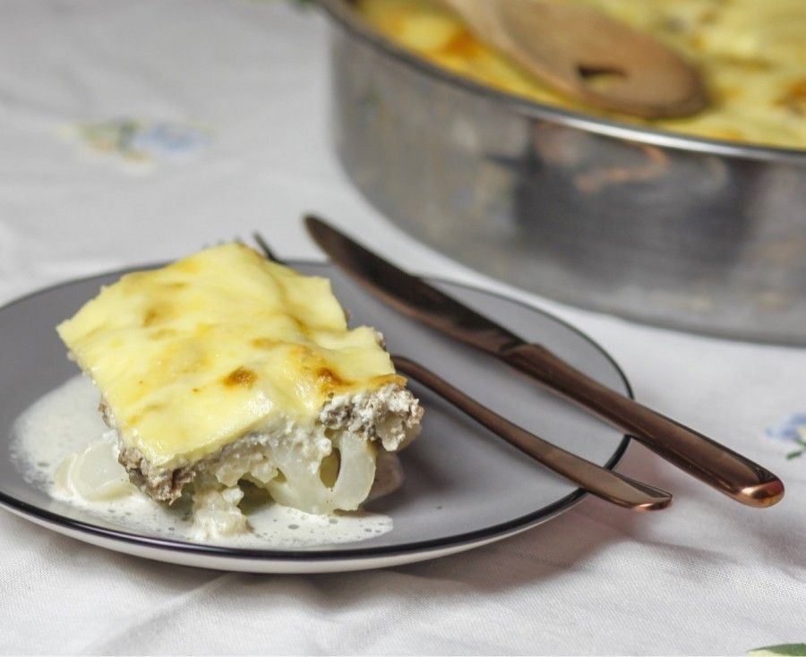 Sauleckerer Blumenkohl Kartoffel Hackauflauf Rezept Frag Mutti