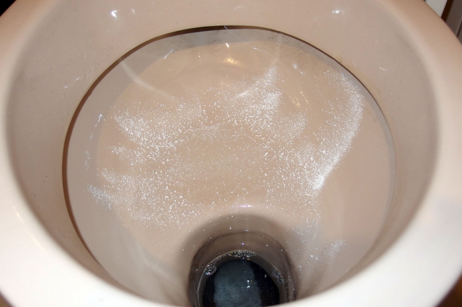 Im Nu eine saubere Toilette mit Spülmaschinenpulver - ganz ohne zu bürsten.